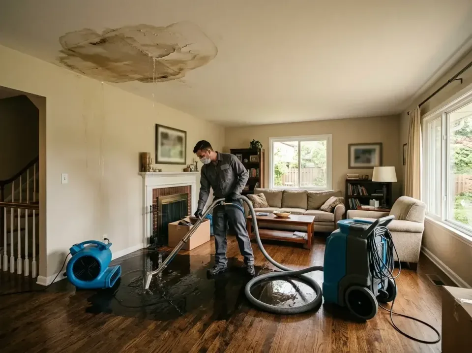 attic-pipe-burst-ceiling-drip-008 — frequently asked questions, Water Damage Restoration & Carpet Care in Ferndale, WA